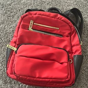 Red Steve Madden backpack